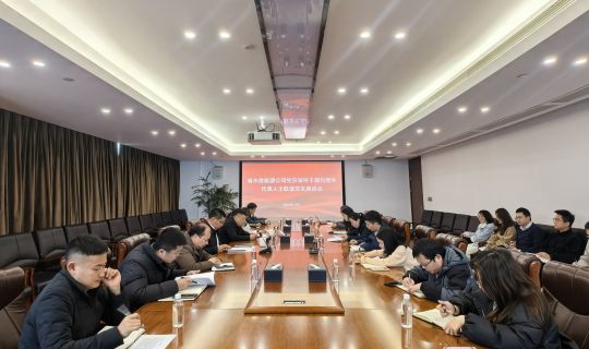 凝心聚力促发展 团结奋进谱新篇——省水投能源公司党委召开2024年党外代表人士座谈会